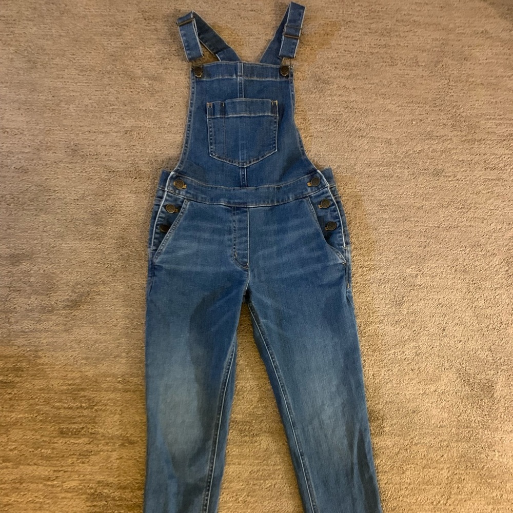 Jcrew Crew Cuts denim overalls. Size 12.